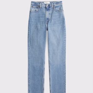 Abercrombie Ultra High Rise 90s Straight Jean